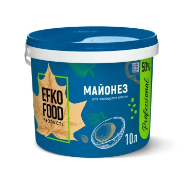 EFKO FOOD - майонез PROFESSIONAL  50% (10литр/ведро) (Россия)