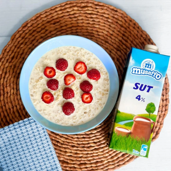 MUSAFFO - молоко 4% 1л (12шт в кор.) (Узбекистан)