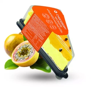 CHESSEBERRY - Mango-passion mevasi pishloqli cheescake, muzlatilgan