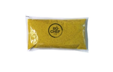 RU-CHEF - mayonnaise curry sauce 1kg (bulk) (4 pcs per box) (Russia)