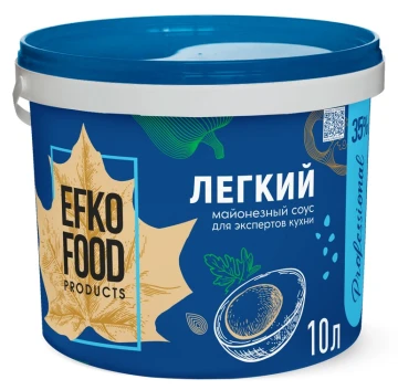 EFKO FOOD-professional mayonez engil 35% (10 litr/chelak) (Rossiya)