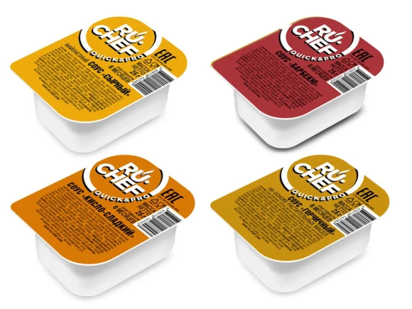 RU-CHEF - диппот горчичный соус 25гр (120шт в кор.) (Россия)