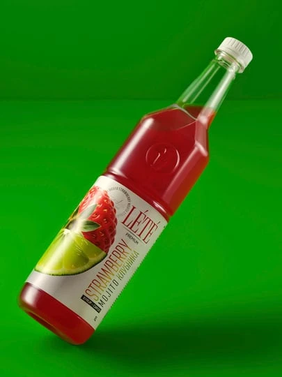 LETE - сироп 1л. (Клубника мохито)