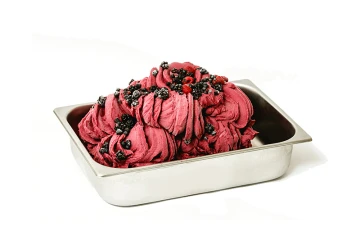 Italian Gelatto ice cream in trays