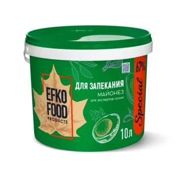 EFKO FOOD - майонез SPECIAL для запекания 67% (10 литр/ведро) (Россия)