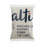 Mozzarella cheese 40% cube Gourmet Alti 1kg,