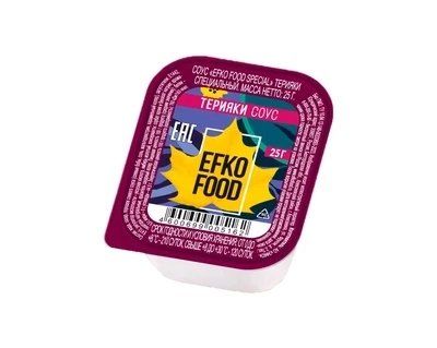 Efko Food kompaniyasining dippotidagi Teriyaki souslari