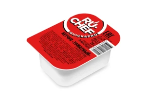 RU-CHEF-dippot ketchup 25gr (korda 120 dona)) (Rossiya)