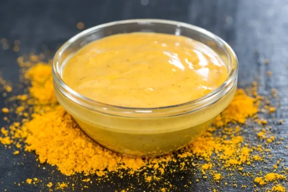 RU-CHEF - mayonnaise curry sauce 1kg (bulk) (4 pcs per box) (Russia)