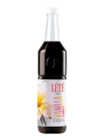 LETE - 1l coffee syrup (Vanilla)