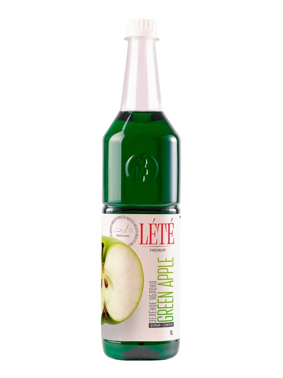 LETE - sirop 1 l. (Yashil olma)