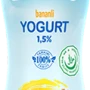MUSAFFO-Pit. banana-flavoredog gurt, 280g (blok boshiga 15pcs) (O'zbekiston)