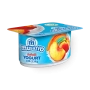 Йогурт с кусочками персика Мусаффо, 110 г (16 штук в упаковке) (Узбекистан)