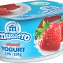 MUSAFFO - yogurt with strawberry slices, 110g (16 pcs per box) (Uzbekistan)