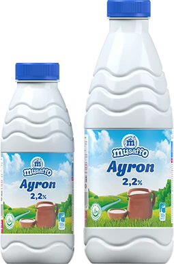 MUSAFFO - ayran 2.2% 450\ 900g (12\8pcs per unit) (Uzbekistan)
