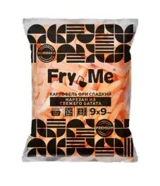 Shirin kartoshka fri Fry Me Premium (9x9 mm), shirin kartoshka