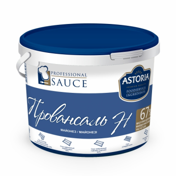 Майонез Астория Хорека пров ведро 3л 67%