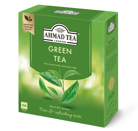 Чай AHMAD TEA, Зеленый (пакетик)
