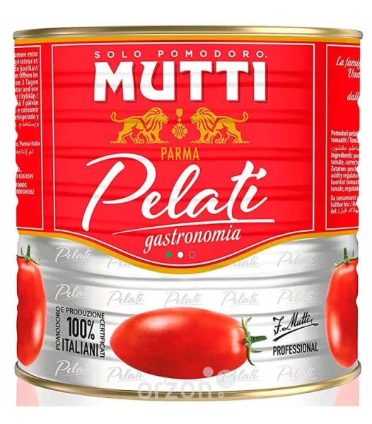 PELATI Sud Eur Gastronomia s2500g CT6/ PELATI (Peeled tomatoes in a 2500 gram tin)