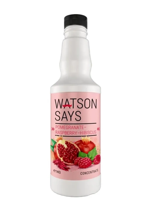Watson syrup "Pomegranate- Raspberry-Hibiscus"