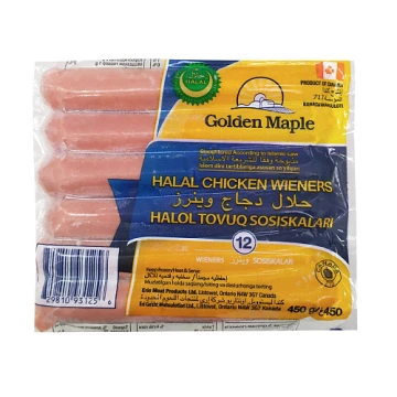 Golden Maple куринные сосиски 450 гр