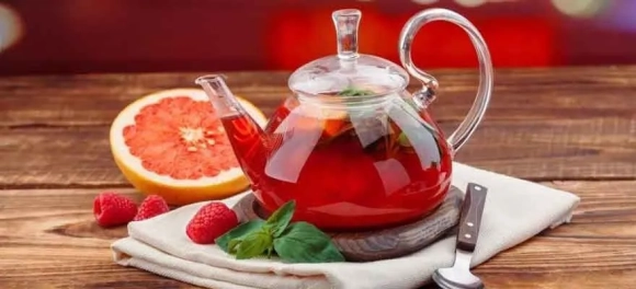 The base (concentrate) for the drink WATSON SAYS Raspberry 1 kg, for punches, teas, sodas, cocktails