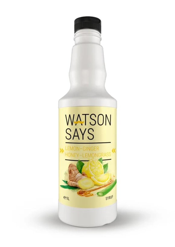 Сироп Watson "Лимон- Имбирь- Мёд- Лемонграсс"