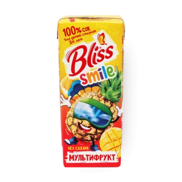 Mini sharbat BLISS SMILE 0,2 MULTIFRUIT